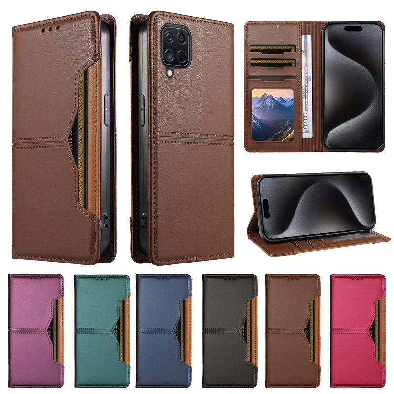 Luxury Bags Kl - เคสโทรศัพท์แบบกระเป๋าหนังแม่เหล็ก สำหรับ Samsung Galaxy M12 M22