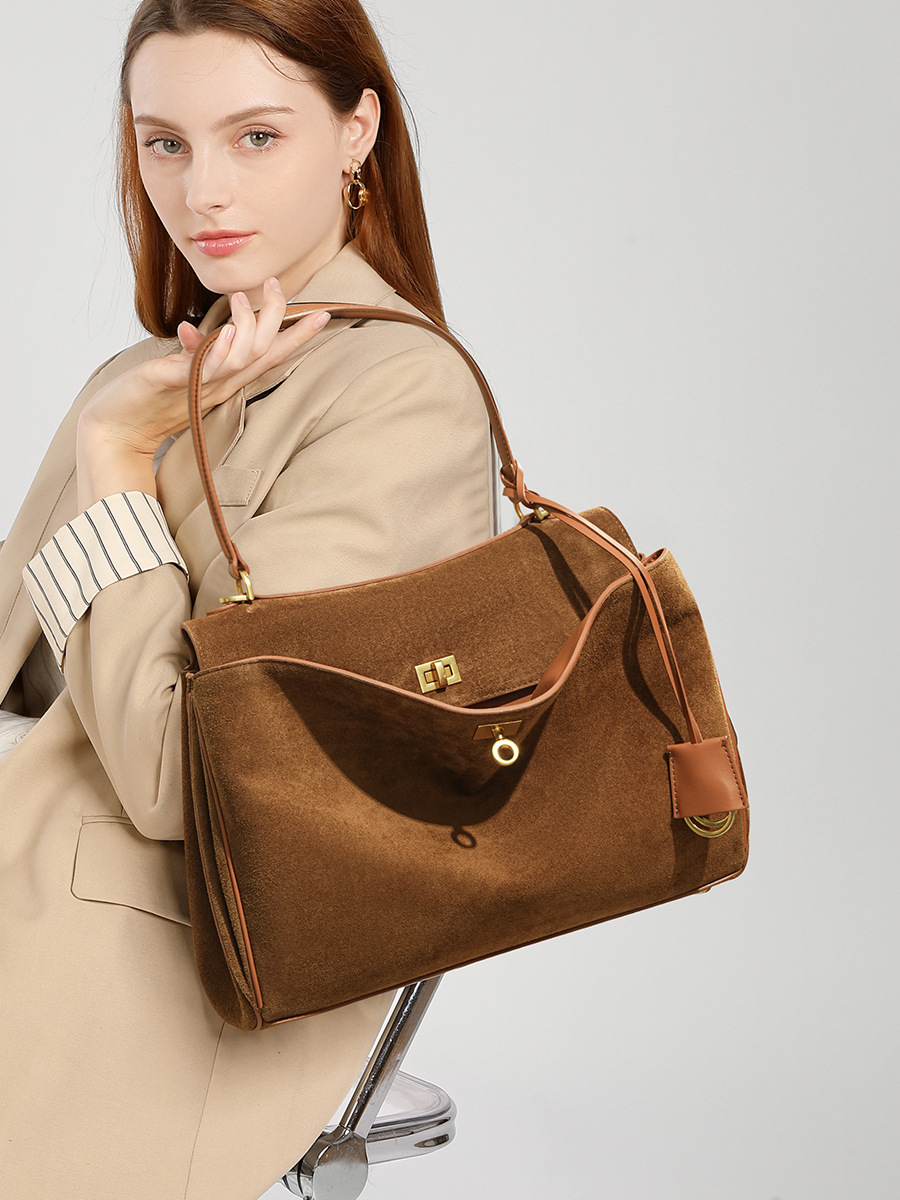 กระเป๋าหนังแท้หนังกลับสำหรับผู - Luxury Bags Tote บทวิจารณ์และราคา