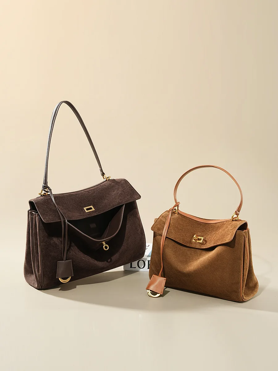กระเป๋าหนังแท้หนังกลับสำหรับผู - Luxury Bags Tote บทวิจารณ์และราคา