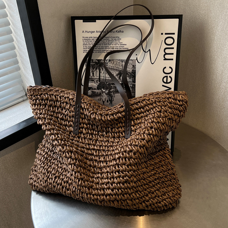 กระเป๋าโท้ทสานจากวัสดุธรรมชาติ - Luxury Bags Tote บทวิจารณ์และราคา