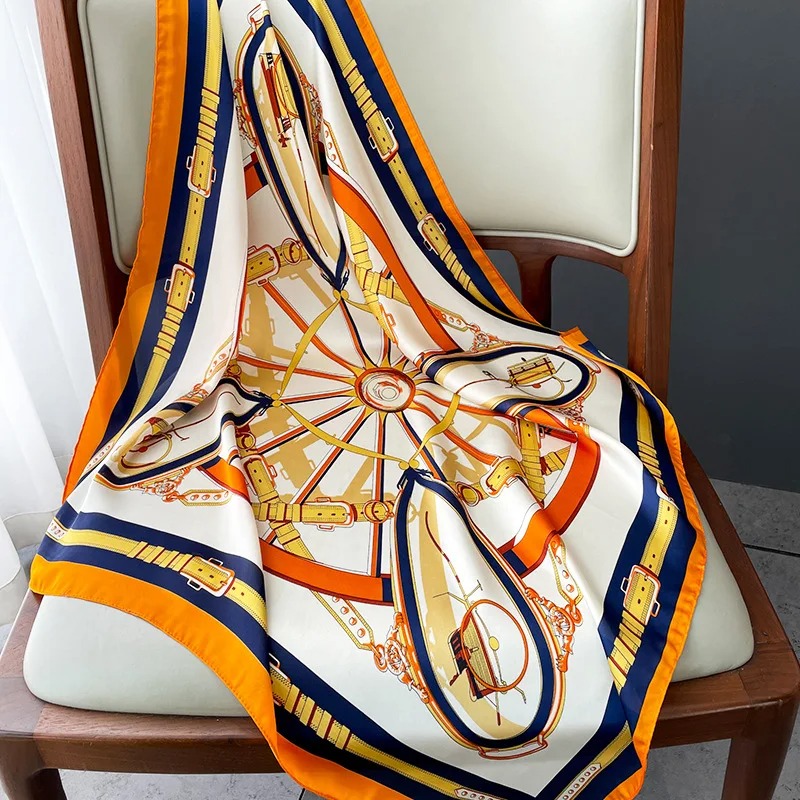 ผ้าพันคอไหมสี่เหลี่ยมลายโซ่ ดี - Luxury Bags China บทวิจารณ์และราคา