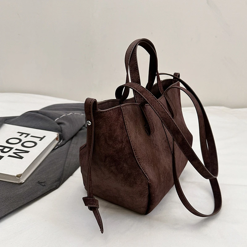 กระเป๋าถือสะพายไหล่แบบมีหูเกี่ - Luxury Bags Tote บทวิจารณ์และราคา